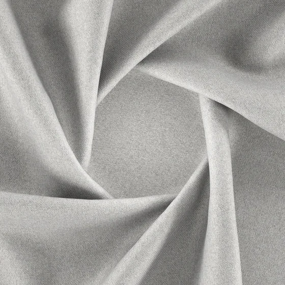 Photo of the fabric Ampersand Aluminium swatch by Zepel. Use for Upholstery, Accessory, Top of Bed. Style of Plain, Texture