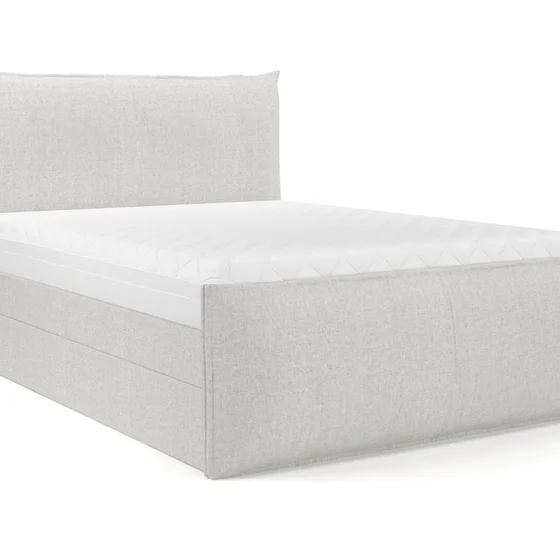 Photo of the fabric Yugen Monochrome swatch by Mokum. Use for Curtains, Upholstery, Accessory, Top of Bed. Style of Plain, Texture