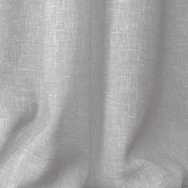 Photo of the fabric Tempest Oyster swatch by Mokum. Use for Sheer Curtains. Style of Plain, Sheer
