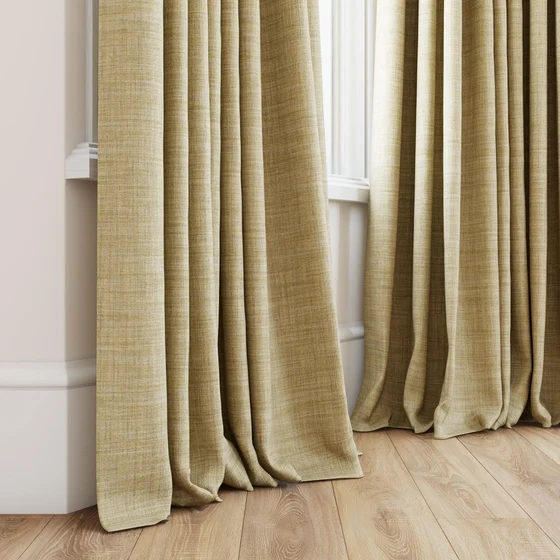 Photo of the fabric Chatham Grass swatch by James Dunlop Essentials. Use for Curtains. Style of Plain, Texture