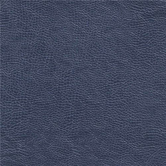 Photo of the fabric Napa Navy swatch by Zepel. Use for Upholstery, Accessory, Top of Bed. Style of Leather And Vinyl, Plain
