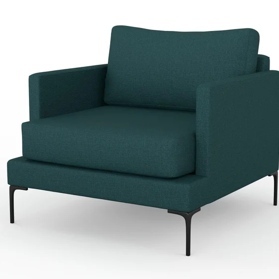 Photo of the fabric Pahi Lagoon swatch by Mokum. Use for Upholstery, Accessory. Style of Plain, Taffeta
