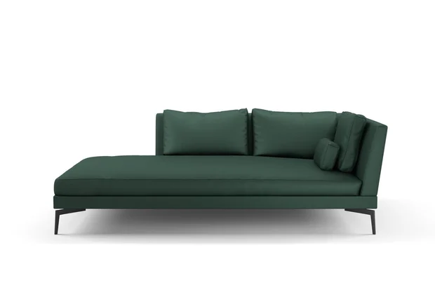 Photo of the fabric Como Juniper swatch by Mokum. Use for Upholstery, Accessory. Style of Plain, Texture