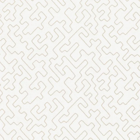 Photo of the fabric Asante V3293 01 swatch by Villa Nova. Use for Curtains. Style of Embroidery