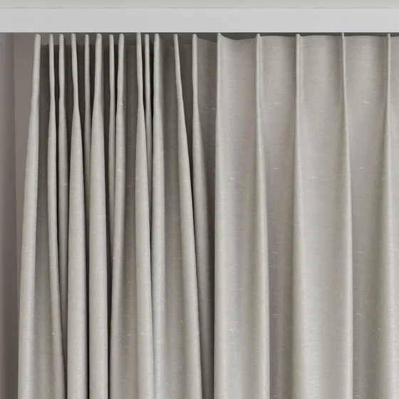 Photo of the fabric Silk Road Electric swatch by James Dunlop Essentials. Use for Curtains, Accessory. Style of Plain, Texture