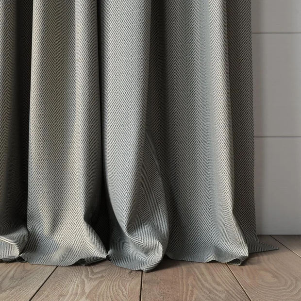 Photo of the fabric Trailblazer Cloud swatch by James Dunlop FibreGuard. Use for Curtains, Upholstery, Accessory, Top of Bed. Style of Texture, Traditional