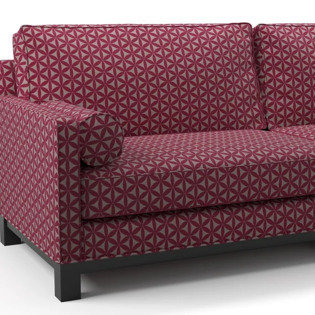 Photo of the fabric Tapa Fuchsia swatch by James Dunlop. Use for Upholstery, Accessory. Style of Geometric