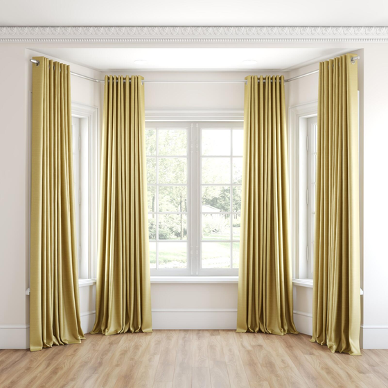 Photo of the fabric Luxe Pampas swatch by James Dunlop Essentials. Use for Curtains, Accessory, Top of Bed. Style of Plain, Texture