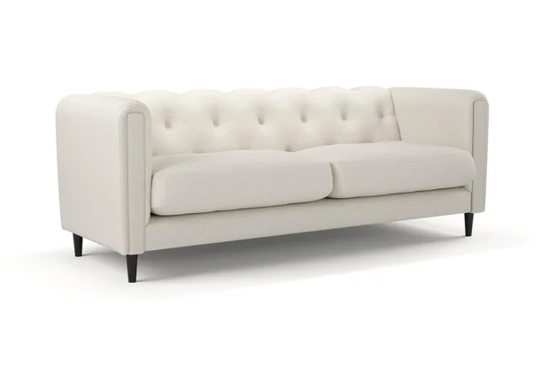 Photo of the fabric Newport Oatmeal swatch by James Dunlop. Use for Upholstery, Accessory. Style of Plain