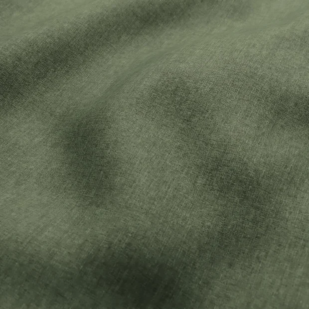 Photo of the fabric Deluxe Cypress swatch by Zepel FibreGuard. Use for Upholstery, Accessory, Top of Bed. Style of Plain, Velvet