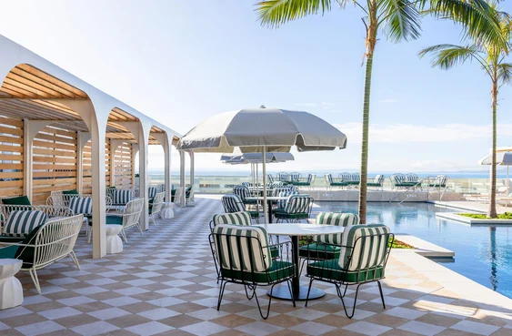 Bold Stripe | Sunrise by Christian Fischbacher | Image sourced from Intercontinental Sorrento Hotel, Australia