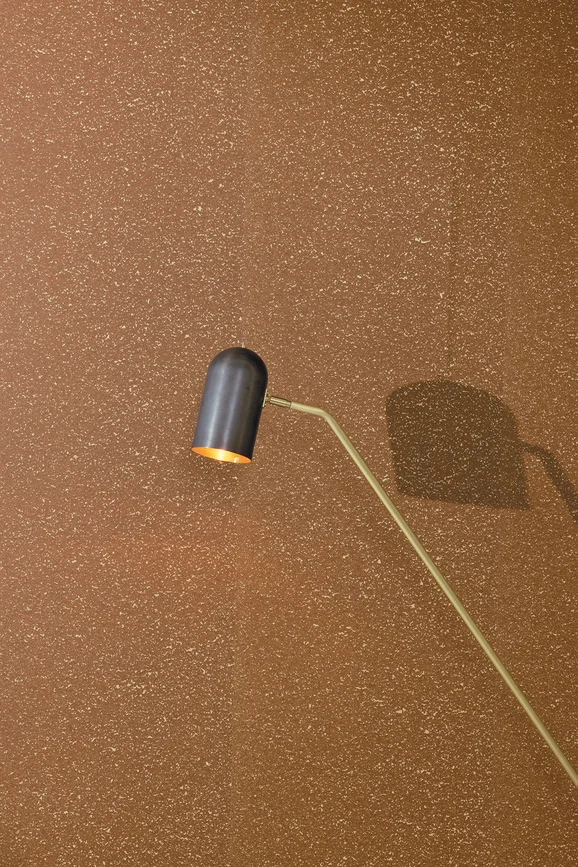 Photo of the fabric Chisel Wallpaper Wk811 06 in situ by Kirkby Design. Use for Wall Covering. Style of Abstract