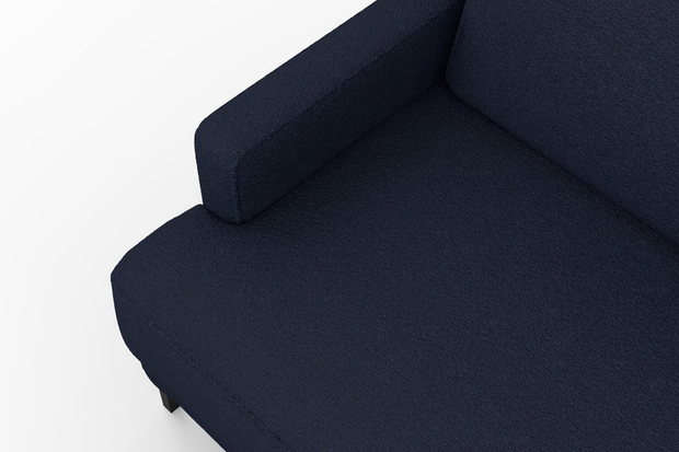 Photo of the fabric Mahana Deepsea swatch by Mokum. Use for Upholstery, Accessory. Style of Plain, Taffeta