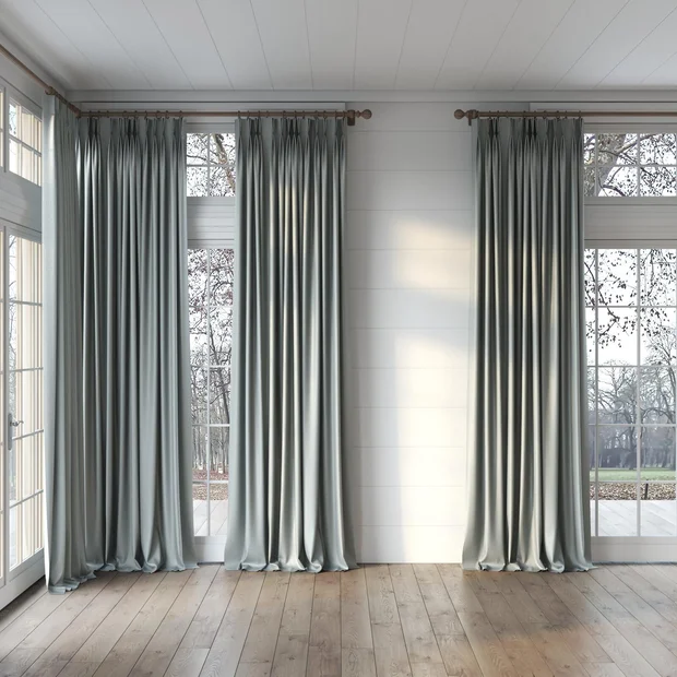 Photo of the fabric Taylor Surf swatch by James Dunlop. Use for Curtains, Upholstery, Accessory. Style of Plain