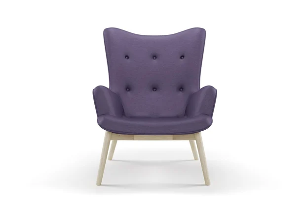 Photo of the fabric Provence Lavender swatch by James Dunlop Essentials. Use for Curtains, Upholstery, Accessory, Top of Bed. Style of Plain, Texture