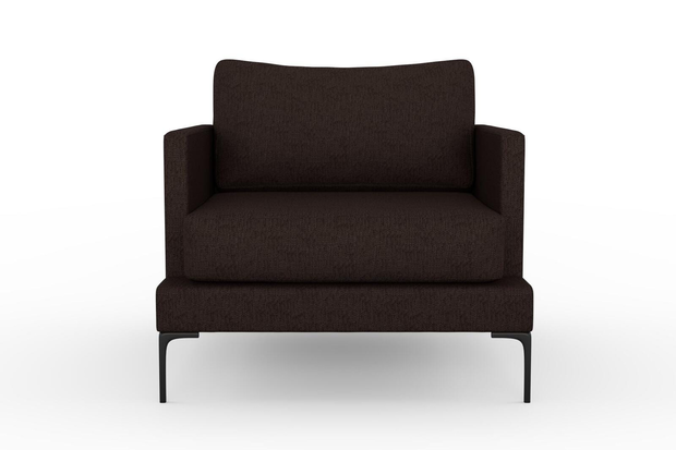 Photo of the fabric Pandanus Blackberry swatch by Mokum. Use for Upholstery. Style of Plain, Taffeta