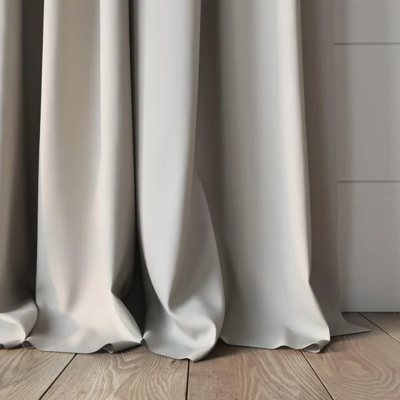 Photo of the fabric Quantum FR Oyster swatch by Linings. Use for Curtains. Style of Dim Out