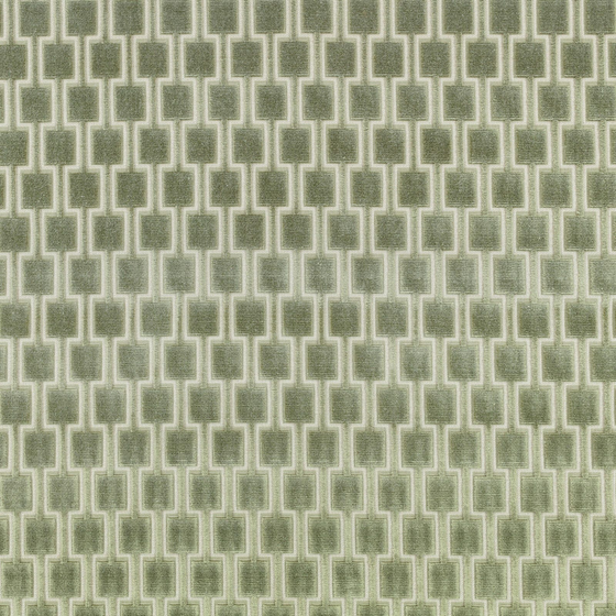 Photo of the fabric Bakerloo K5096 29 swatch by Kirkby Design. Use for Upholstery, Accessory. Style of Geometric, Velvet