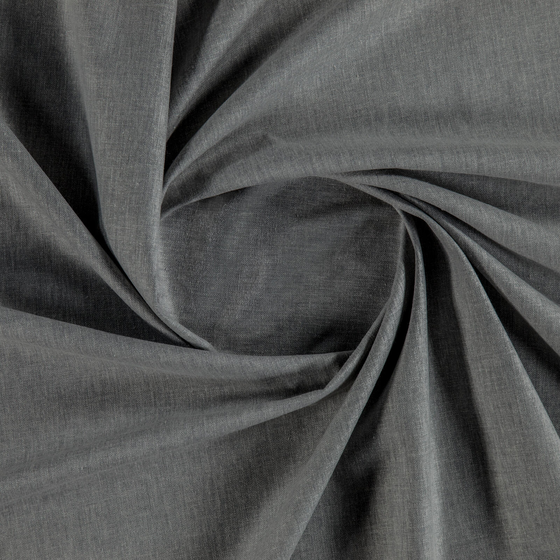 Photo of the fabric Navarra Dove swatch by Zepel. Use for Curtains, Upholstery, Accessory, Top of Bed. Style of Plain, Taffeta