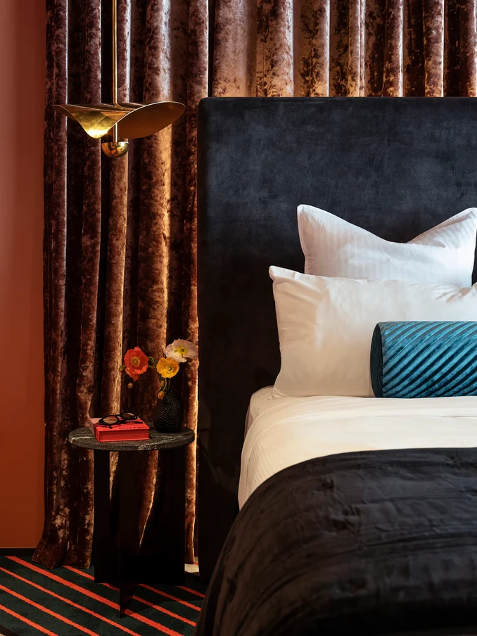 Opera colour Fossil by Zepel FibreGuard | Naumi Hotel Wellington, interior by Material Creative