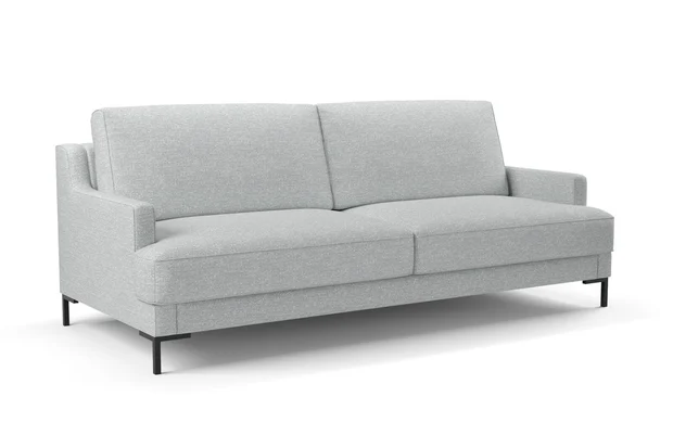 Photo of the fabric Elba Oyster swatch by Mokum. Use for Upholstery, Accessory. Style of Plain, Texture