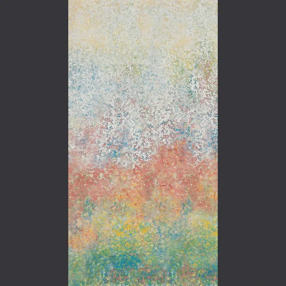 Photo of the fabric Watercolor Panel 8487 8487 82 19 swatch by Casadeco. Use for Wall Covering, Wall Panel/Mural