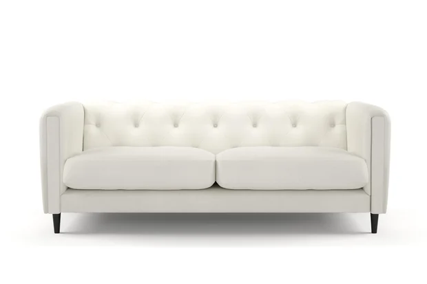 Photo of the fabric Aviator Swan swatch by James Dunlop FibreGuard. Use for Upholstery, Accessory, Top of Bed. Style of Chenille, Plain