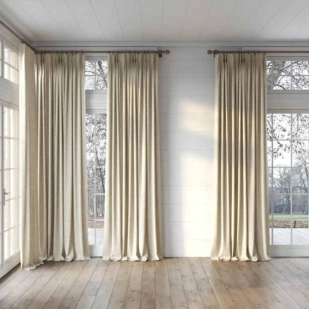 Photo of the fabric Dryland Raffia swatch by James Dunlop Essentials. Use for Curtains, Accessory. Style of Plain, Texture