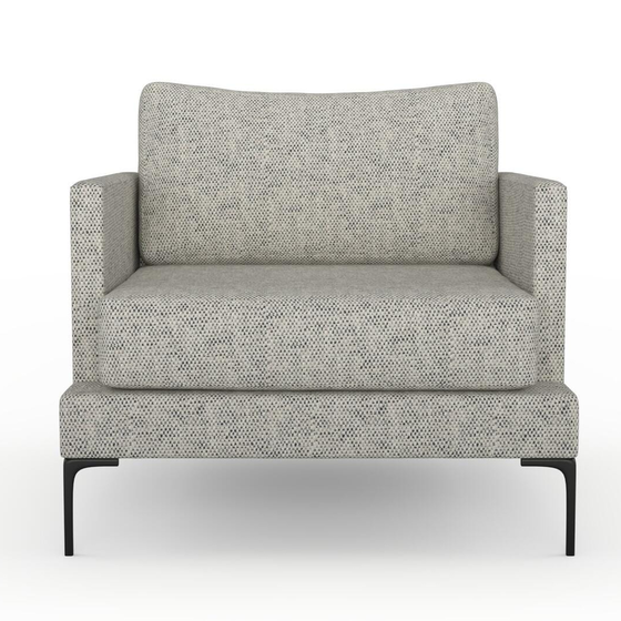 Photo of the fabric Strata Terrazzo swatch by Mokum. Use for Upholstery, Accessory. Style of Plain, Texture