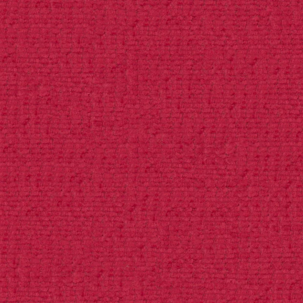 Photo of the fabric Devina Raspberry swatch by Zepel FibreGuard. Use for Upholstery, Accessory, Top of Bed. Style of Chenille, Plain