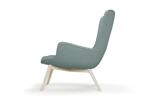 Photo of the fabric Staunch Sage swatch by James Dunlop FibreGuard. Use for Upholstery, Accessory, Top of Bed. Style of Plain, Texture