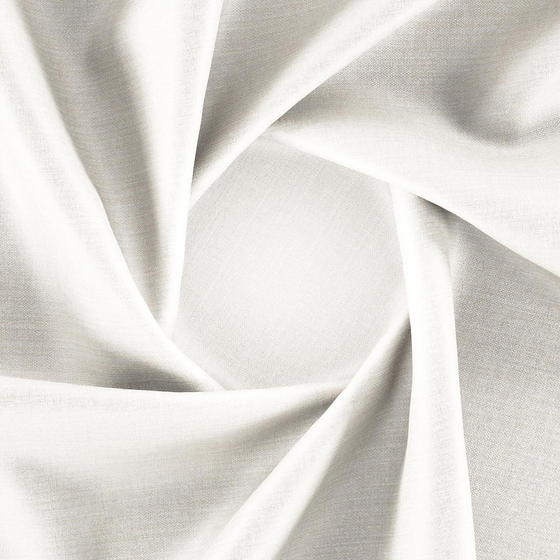 Photo of the fabric President Ivory swatch by Zepel. Use for Curtains, Accessory, Top of Bed. Style of Plain, Taffeta