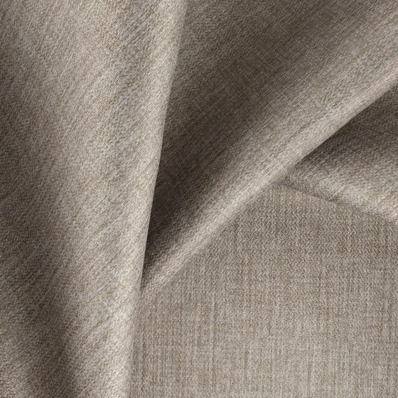 Photo of the fabric Matrix Oyster swatch by Zepel. Use for Curtains, Upholstery, Accessory, Top of Bed. Style of Plain, Taffeta