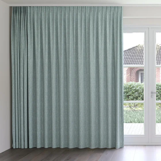 Photo of the fabric Dryland Scuba swatch by James Dunlop Essentials. Use for Curtains, Accessory. Style of Plain, Texture