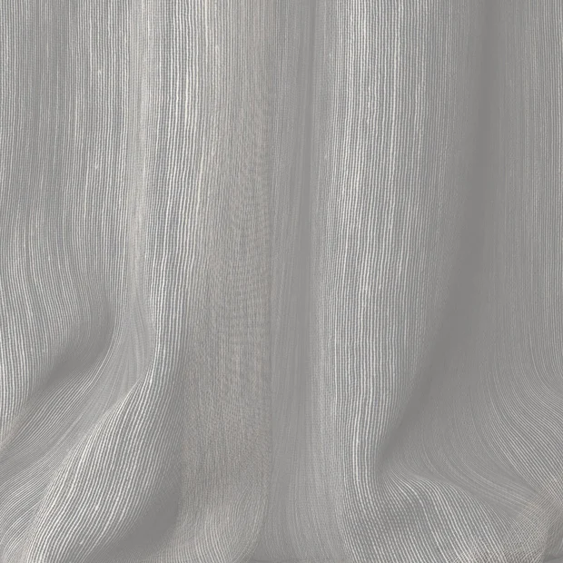 Photo of the fabric Makai (JDG) White Gold swatch by Mokum. Use for Sheer Curtains. Style of Plain, Sheer
