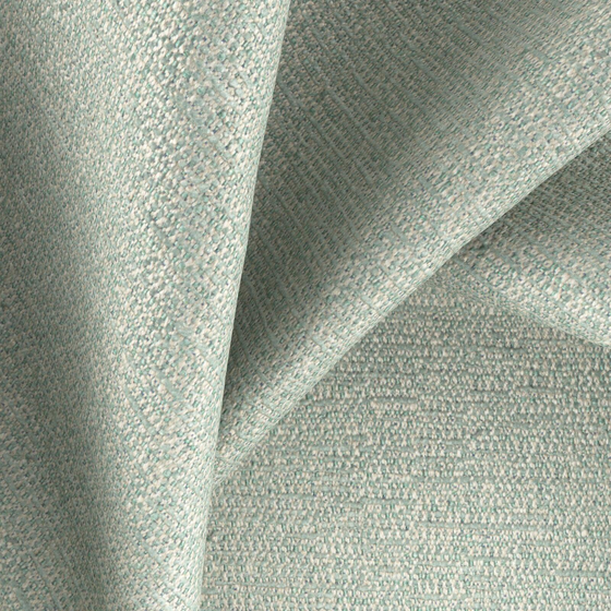 Photo of the fabric Asset Duckegg swatch by Zepel FibreGuard. Use for Upholstery, Accessory, Top of Bed. Style of Plain, Texture