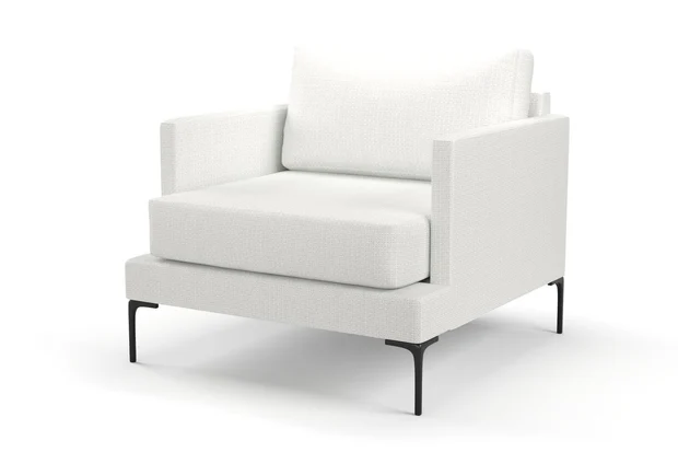 Photo of the fabric Esplanade Seasalt swatch by Mokum. Use for Upholstery, Accessory. Style of Plain, Texture
