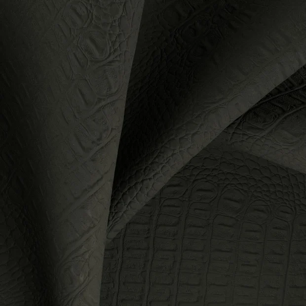 Photo of the fabric Surface Onyx swatch by Zepel. Use for Upholstery. Style of Animals And Birds, Leather And Vinyl