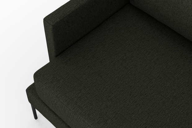 Photo of the fabric Pandanus Moss swatch by Mokum. Use for Upholstery. Style of Plain, Taffeta