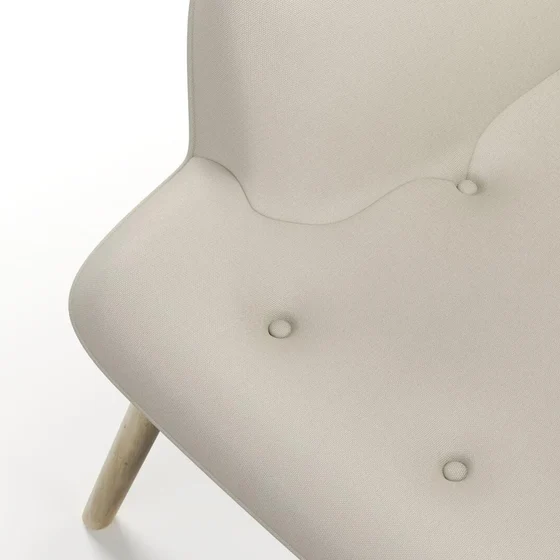 Photo of the fabric Sit Out Beige swatch by James Dunlop FibreGuard. Use for Upholstery, Accessory. Style of Plain, Taffeta