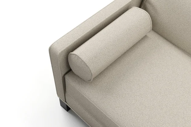 Photo of the fabric Waiheke Driftwood swatch by James Dunlop. Use for Upholstery, Accessory. Style of Plain, Texture