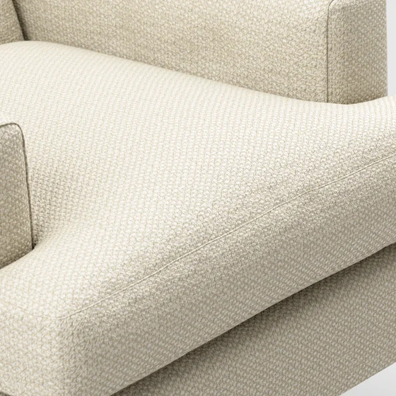 Photo of the fabric Strata Linen swatch by Mokum. Use for Upholstery, Accessory. Style of Plain, Texture