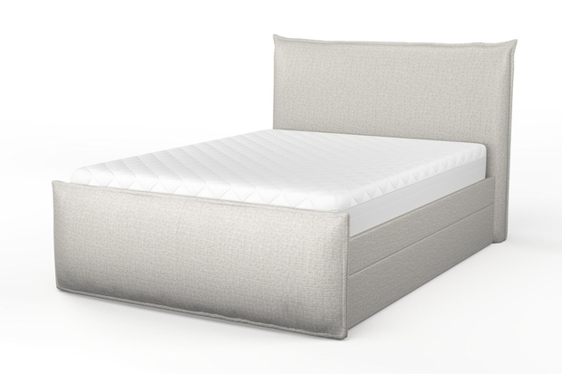 Photo of the fabric Strata Silver swatch by Mokum. Use for Upholstery, Accessory. Style of Plain, Texture