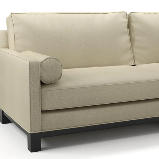 Photo of the fabric Aviator Raffia swatch by James Dunlop FibreGuard. Use for Upholstery, Accessory, Top of Bed. Style of Chenille, Plain