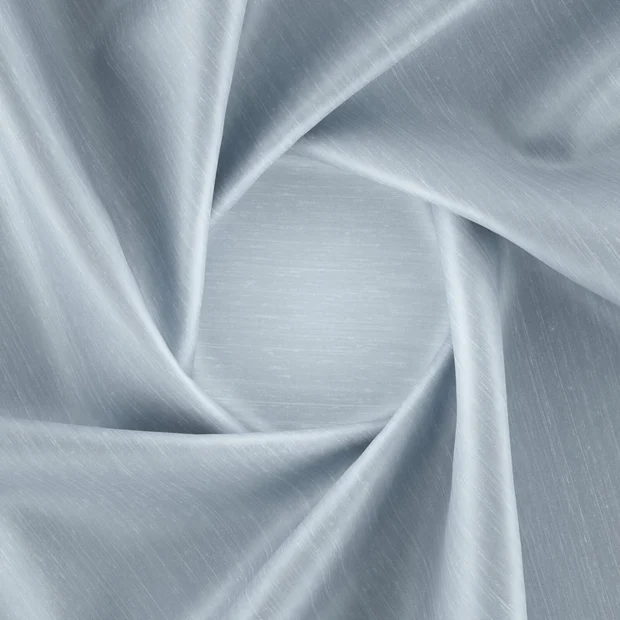 Photo of the fabric Silky Sky swatch by Zepel. Use for Curtains, Accessory, Top of Bed. Style of Plain, Texture
