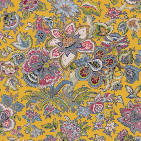 Photo of the fabric Provence Wallpaper 8794 8794 24 07 swatch by Casadeco. Use for Wall Covering