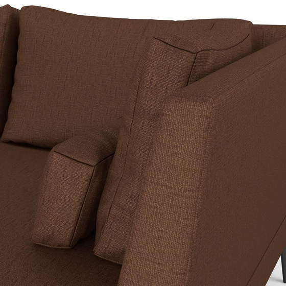 Photo of the fabric Pandanus Tamarind swatch by Mokum. Use for Upholstery. Style of Plain, Taffeta