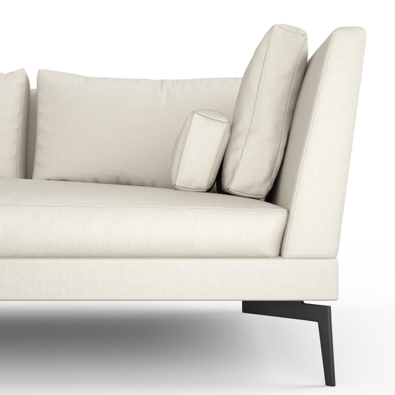 Photo of the fabric Eternal Oyster swatch by Mokum. Use for Curtains, Upholstery, Accessory. Style of Plain, Texture