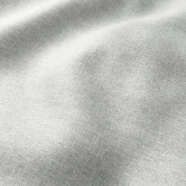 Photo of the fabric Ampere Limestone swatch by Zepel. Use for Curtains, Upholstery, Accessory, Top of Bed. Style of Plain, Velvet