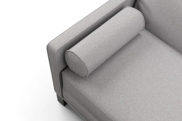 Photo of the fabric Braveheart Silver swatch by James Dunlop FibreGuard. Use for Upholstery, Accessory, Top of Bed. Style of Plain, Taffeta